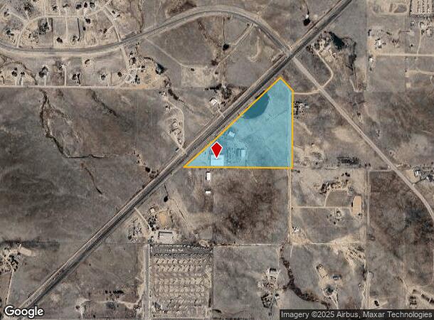 14155 E Us Highway 24, Peyton, CO Parcel Map