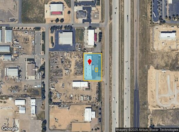  8245 W I25 Frontage Rd, Erie, CO Parcel Map