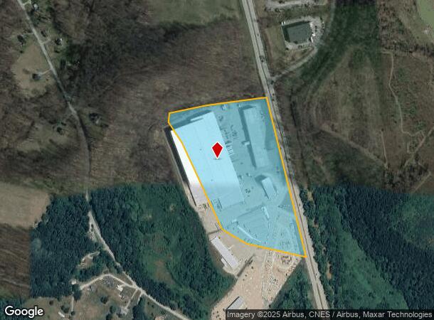 1040 Franklin Dr, Smock, PA Parcel Map