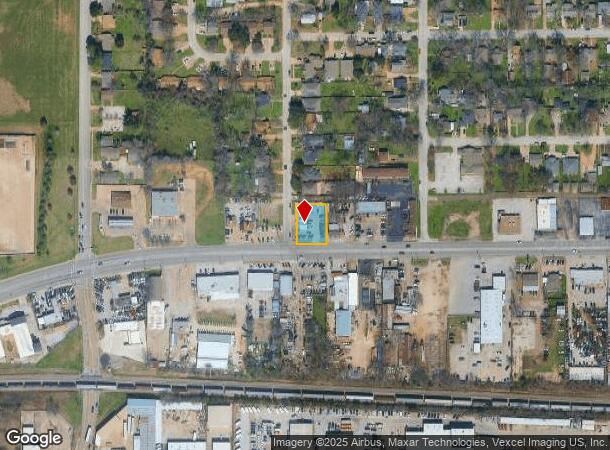 1029 W Division St, Arlington, TX Parcel Map