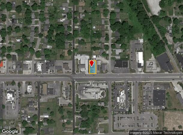  604 W Mcgalliard Rd, Muncie, IN Parcel Map