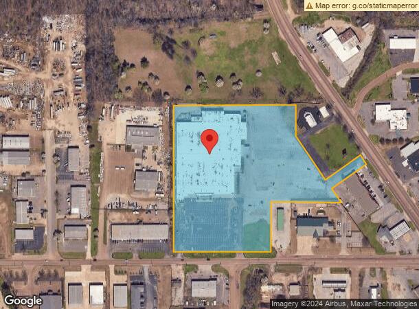  9105 Highway 51 N, Southaven, MS Parcel Map