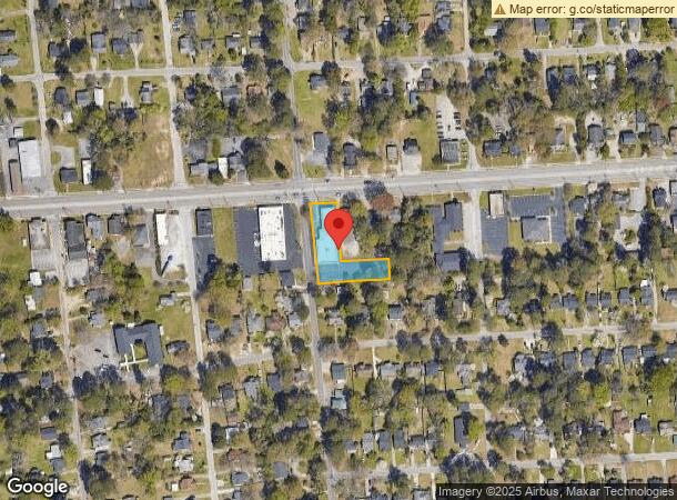  1416 W Evans St, Florence, SC Parcel Map