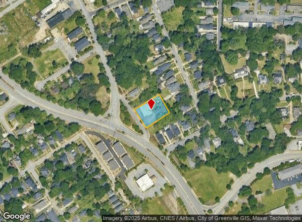  8 Metropolitan Dr, Greenville, SC Parcel Map