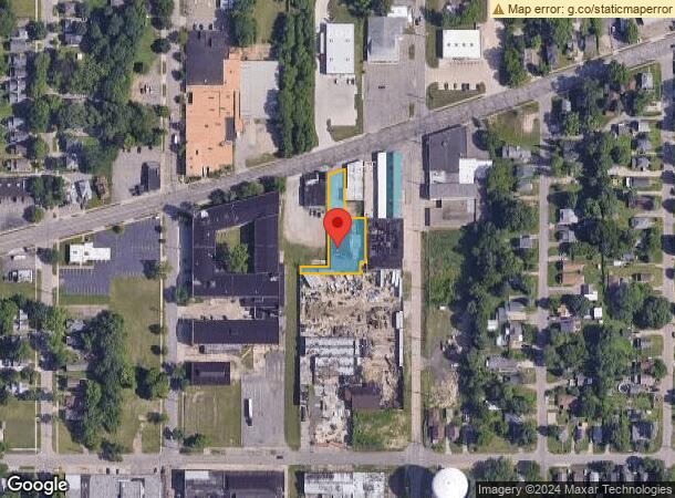  2419 E Michigan Ave, Jackson, MI Parcel Map