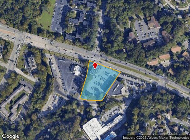  2050 W Chester Pike, Havertown, PA Parcel Map