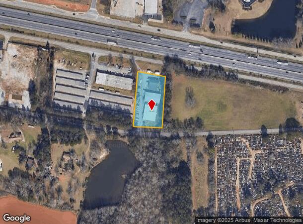  2594 Flat Shoals Rd Se, Conyers, GA Parcel Map