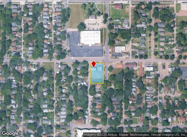  1401 Sw Huntoon St, Topeka, KS Parcel Map