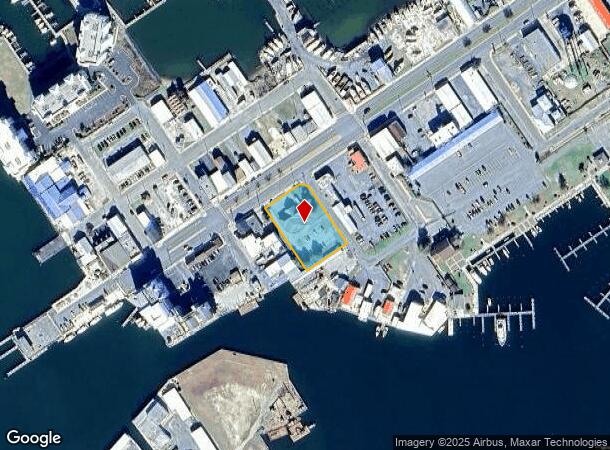 W Main St, Crisfield, MD Parcel Map