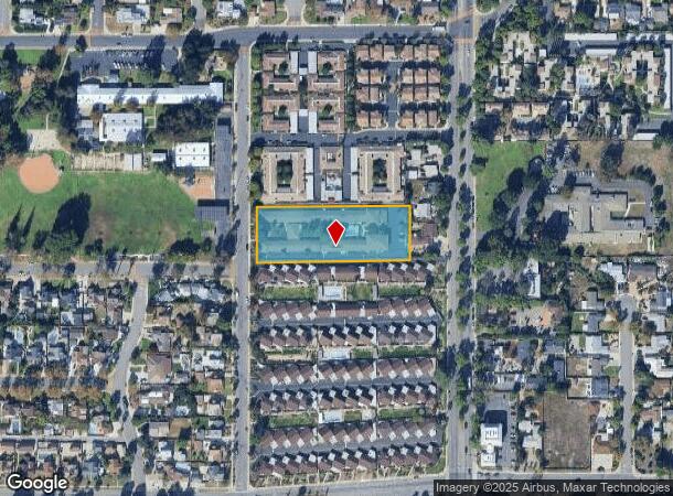 580 Bucknell Ave, Claremont, CA Parcel Map