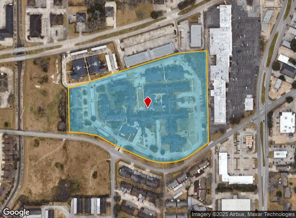 7080 Calder Ave, Beaumont, TX Parcel Map
