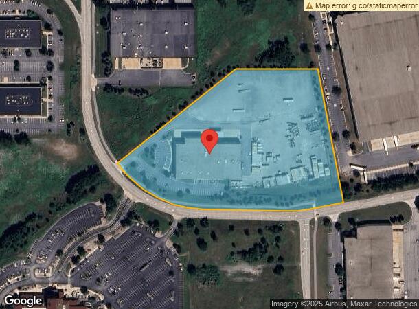  6500 Daniel Burnham Dr, Portage, IN Parcel Map