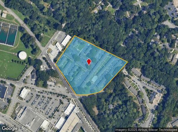  2453 Coronet Way Nw, Atlanta, GA Parcel Map