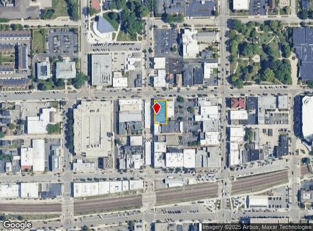 135 N Hale St, Wheaton, IL Parcel Map