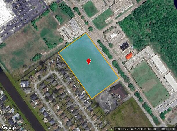  5900 Bullard Ave, New Orleans, LA Parcel Map