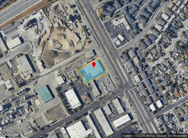  3730 Bassett St, Santa Clara, CA Parcel Map