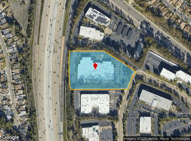  15378 Avenue Of Science, San Diego, CA Parcel Map