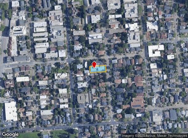 2606 Benvenue Ave, Berkeley, CA Parcel Map