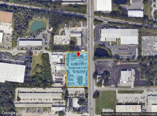 301 S Falkenburg Rd, Tampa, FL Parcel Map