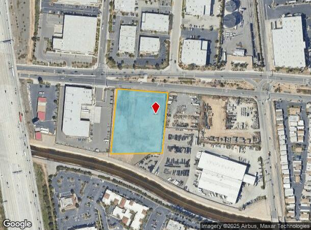 1354 E 6Th St, Corona, CA Parcel Map