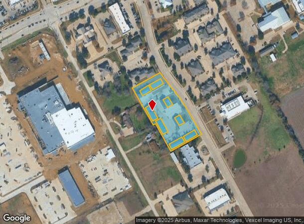  305 Regency Pkwy, Mansfield, TX Parcel Map