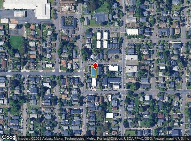  110 N Blandena St, Portland, OR Parcel Map