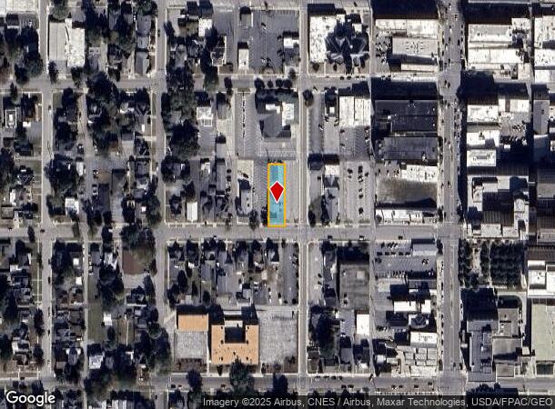  206 W Hardin St, Findlay, OH Parcel Map