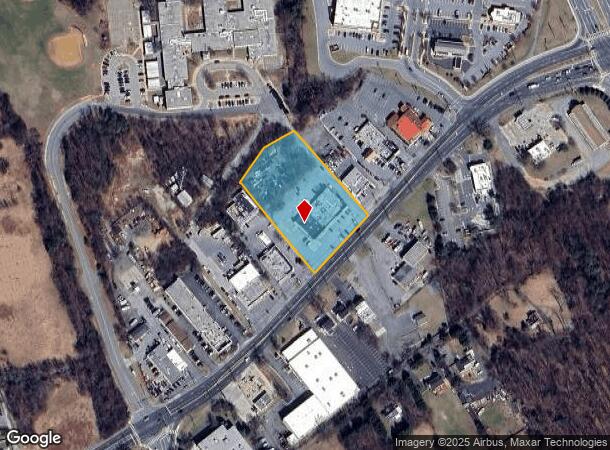 15498 Old Columbia Pike, Burtonsville, MD Parcel Map