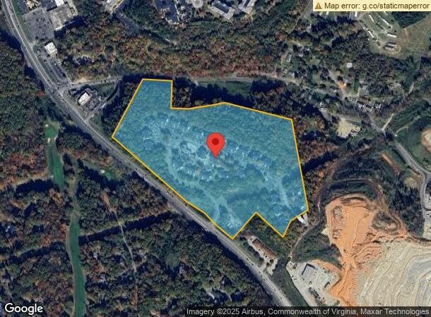  4502 Franklin Rd Sw, Roanoke, VA Parcel Map