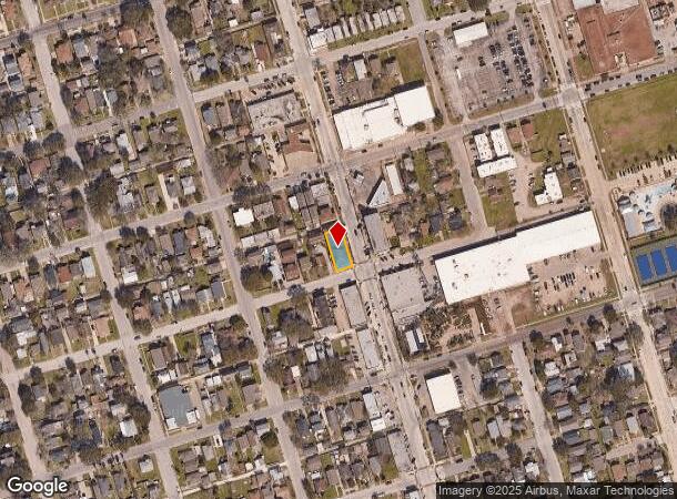  1915 45Th St, Galveston, TX Parcel Map