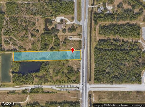 3780 Minton Rd, Melbourne, FL Parcel Map