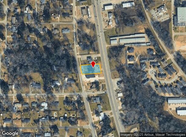  1105 S Main St, Lindale, TX Parcel Map