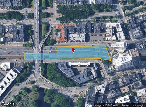 Charlesgate E, Boston, MA Parcel Map