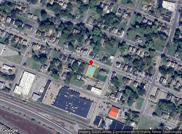  1214 Loudon Ave Nw, Roanoke, VA Parcel Map