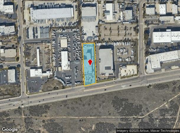  6080 Miramar Rd, San Diego, CA Parcel Map