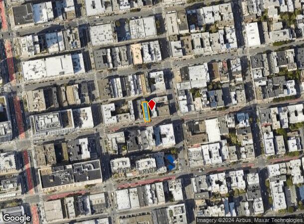  936 Geary St, San Francisco, CA Parcel Map