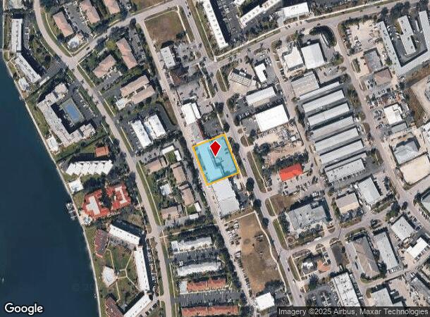 820 Bald Eagle Dr, Marco Island, FL Parcel Map