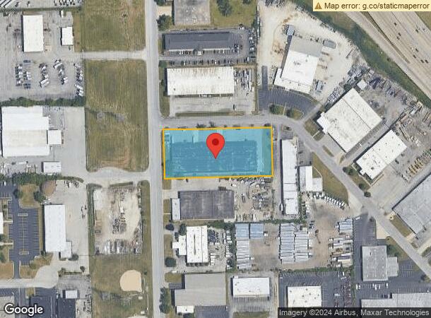  9700-9708 Industrial Dr, Bridgeview, IL Parcel Map