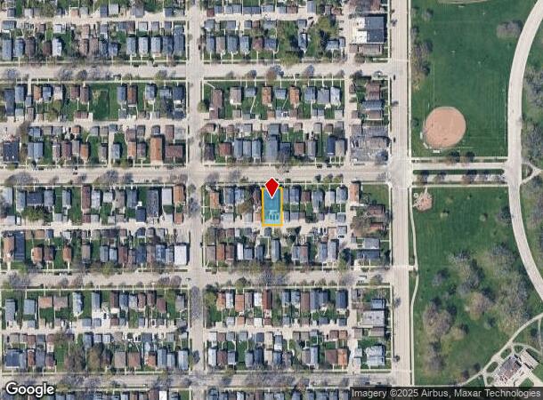 3927 E Layton Ave, Cudahy, WI Parcel Map