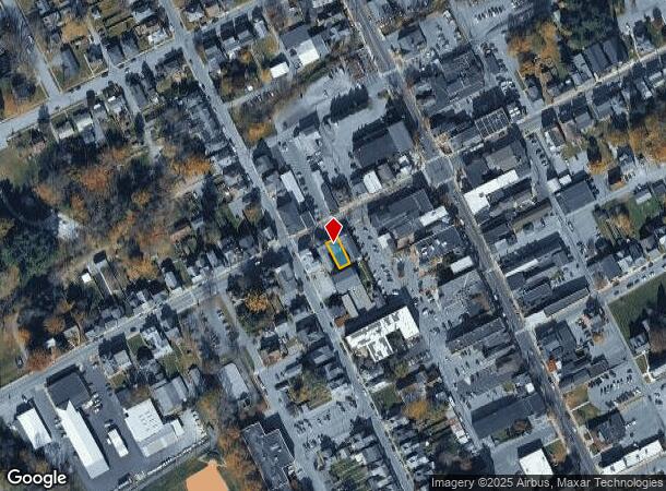  40 W High St, Elizabethtown, PA Parcel Map