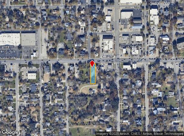 216 W University Ave, Georgetown, TX Parcel Map