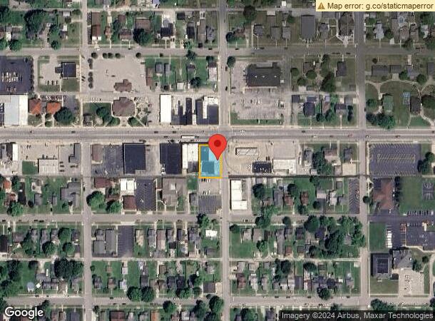  244 E Main St, Gas City, IN Parcel Map