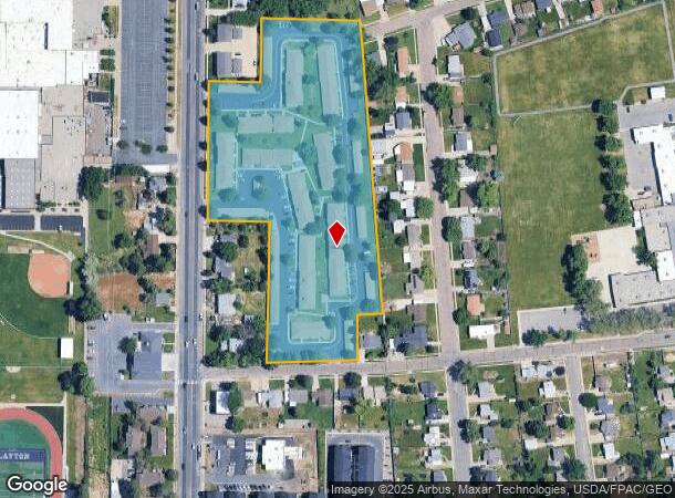 300 N Fort Ln, Layton, UT Parcel Map