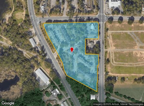  3025 S Adams St, Tallahassee, FL Parcel Map