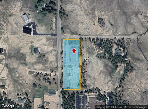  12655 Black Forest Rd, Colorado Springs, CO Parcel Map