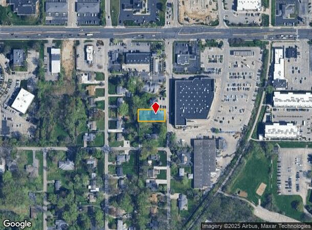  8506 Evergreen Ave, Indianapolis, IN Parcel Map