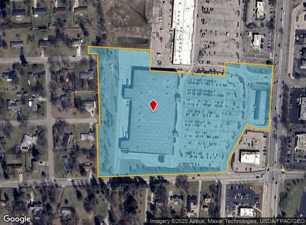  1095 S Main St, Centerville, OH Parcel Map