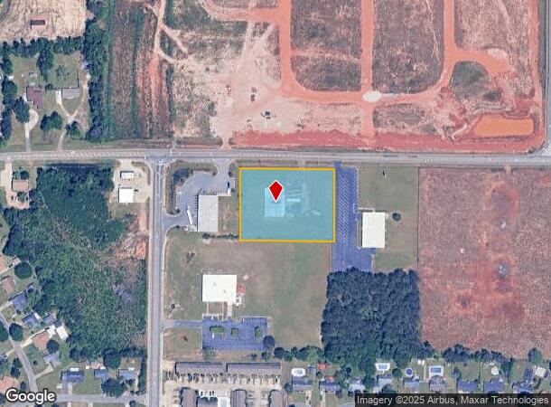  636 Dunbar Rd, Warner Robins, GA Parcel Map