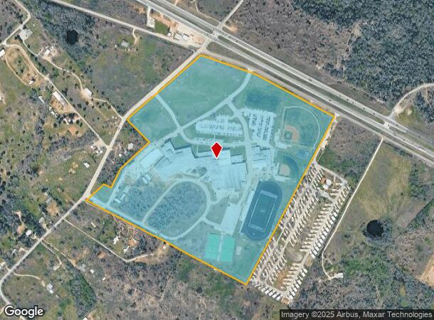 793 Union Chapel Rd, Cedar Creek, TX Parcel Map