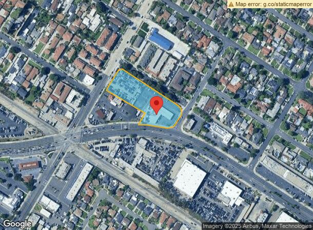 7447 Firestone Blvd, Downey, CA Parcel Map